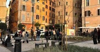 Roma, inaugurata la nuova Piazza della Moretta
