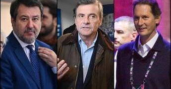 Salvini: “Vendita Juve? Elkann ha fatto già danni in Italia”. Calenda ‘appoggia’ il vicepremier: “Non ha valori”