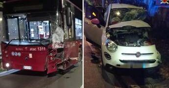 Scontro tra auto e bus ad Acilia: morta 27enne, ferita l’amica