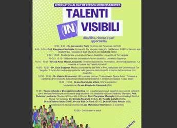 Talenti (In)visibili: la ricerca scientifica italiana si impegna per l’inclusione lavorativa