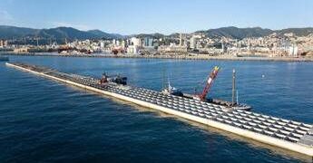 Webuild ha completato l’affondamento del quindicesimo cassone della Diga Foranea di Genova