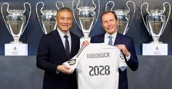 Calcio: Roborock partner del Real Madrid