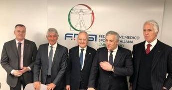 Doping, Tajani: “Accreditamento olimpico laboratorio è eccellenza italiana”