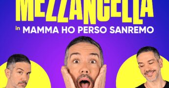‘Mamma ho perso Sanremo’, Mezzancella debutta al Brancaccio: il Festival diventa teatro