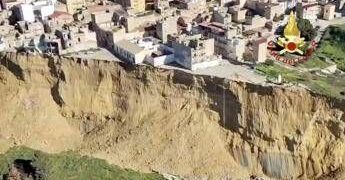 Meloni a Niscemi, premier sorvola zone colpite dal maltempo in Sicilia