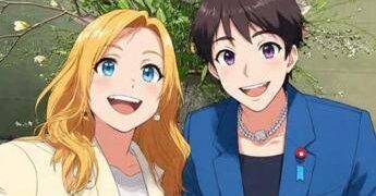 Meloni posta foto con Takaichi stile manga