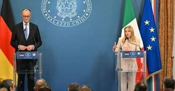 Meloni vede Merz: “Italia e Germania più vicine che mai”