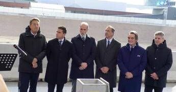 Milano, posata la prima pietra del nuovo centro di produzione Rai