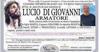 Morto l’armatore Lucio Di Giovanni, stroncato da un infarto