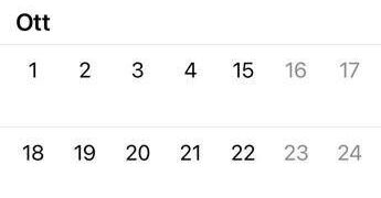 Nel calendario dello smartphone c’è un anno in cui si passa dal 4 al 15 ottobre