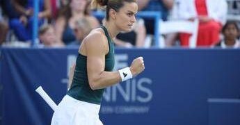 Risposta a una mano di Sakkari, colpo del torneo agli Australian Open?