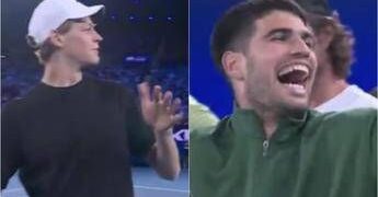 “Sinner è il numero uno”, gaffe al Million Dollar 1 Point Slam: Jannik ride con… Alcaraz