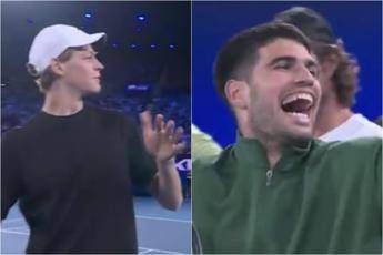 “Sinner è il numero uno”, gaffe al Million Dollar 1 Point Slam: Jannik ride con… Alcaraz