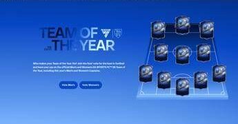 Team of the Year EA SPORTS FC 26: aperte le votazioni per l’undici ideale