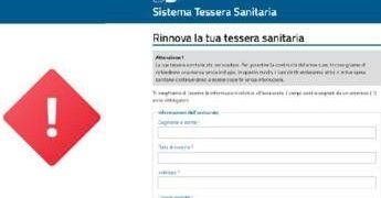 Tessera sanitaria, occhio alla truffa: false email sul rinnovo, l’allarme del ministero