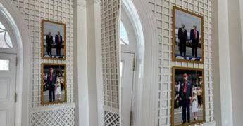 Trump e Putin, alla Casa Bianca spunta la foto del vertice in Alaska