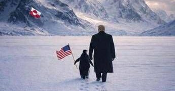 Trump, la Groenlandia e la foto col pinguino: stavolta la Casa Bianca stecca