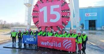 Webuild e Nge, pronta la Tbm per scavare lotto 2 linea 15 ovest Grand Paris express