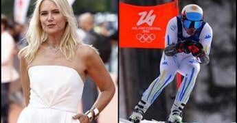 A Bormio spunta… Valeria Mazza: la top model in tribuna per il figlio Tiziano Gravier alle Olimpiadi