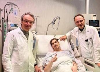 A Torino trapianto di cuore-fegato in blocco salva 32enne nato con organi invertiti a ‘specchio’