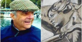 Angelo con volto Meloni, la versione di Antonio d’Amelio: è l’uomo che ha finanziato il primo restauro