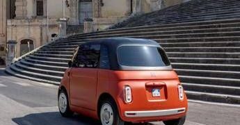 Arriva la Fiat Topolino Corallo, nuova tinta per leader mercato quadricicli elettrici