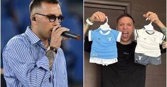 Briga, primi regali per la figlia? Due maglie della Lazio