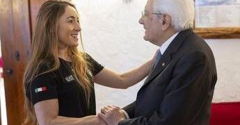 Mattarella a Cortina, l’incontro con Sofia Goggia e la telefonata con Arianna Fontana