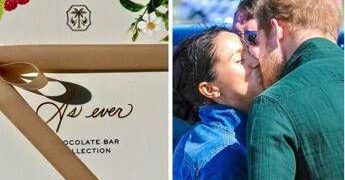 Meghan Markle lancia linea cioccolata per San Valentino, la prima tavoletta è per Harry