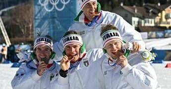 Milano-Cortina, Italia bronzo nella staffetta sci fondo uomini