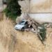 Niscemi, auto in bilico precipita nel burrone: era il simbolo della frana