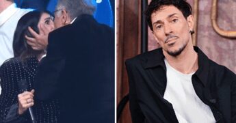 Paolo Bonolis bacia Giorgia a Taratata, la reazione di Emanuel Lo