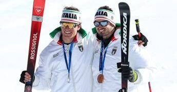 ‘Paris Jet-man’ e ‘Franzoni grandioso’: festa a Bormio per le prime medaglie azzurre di Milano Cortina