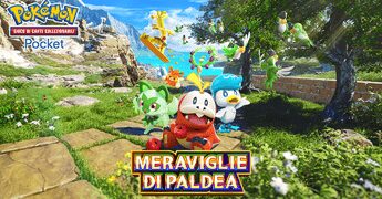 Pokémon Pocket, arriva l’espansione Meraviglie di Paldea per il gioco di carte digitale