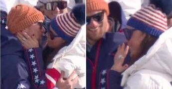 Proposta di matrimonio alle Olimpiadi, Johnson dice sì