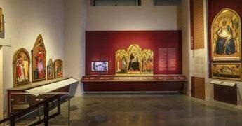 Restaurato il trittico di Spinello Aretino