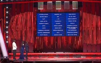 Sanremo, ecco la Top 5 della prima serata per Sala Stampa, Tv e Web