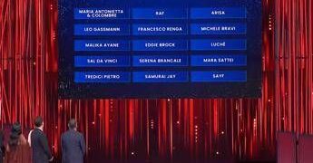 Sanremo, ecco la classifica della terza serata: i 5 cantanti al top per televoto e radio