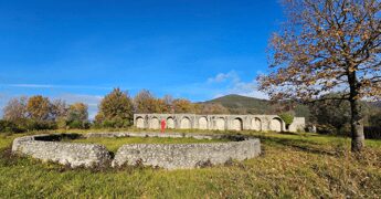 Scoperto acquedotto della villa romana dei Casoni nel Reatino