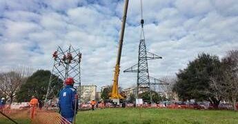 Terna, al via demolizioni dei tralicci, rimossi complessivamente 14 km linee aeree