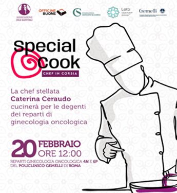 Tumori: ‘Special cook’ al Gemelli, chef stellati in corsia messaggio di speranza per le pazienti