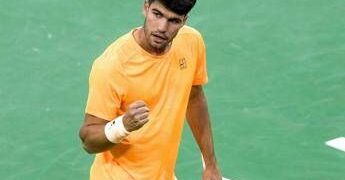 Alcaraz-Rinderknech: orario, precedenti e dove vederla in tv