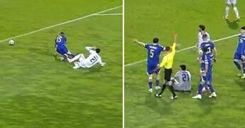 Bosnia-Italia, Bastoni espulso in finale playoff Mondiale: cos’è successo