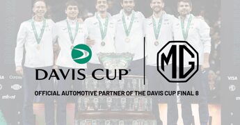 MG rinnova la partnership con la Coppa Davis: