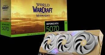 MSI presenta la serie limitata RTX 5070 dedicata a World of Warcraft