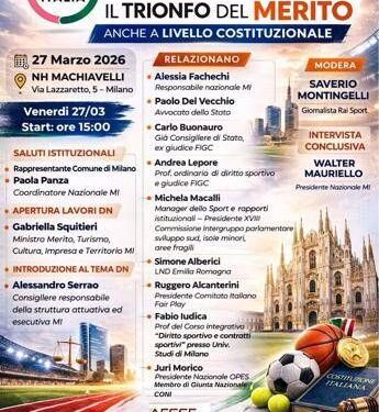 Meritocrazia Italia, domani e sabato Direzione nazionale a Milano
