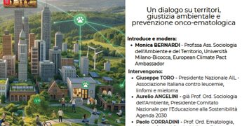 Oncoematologia, Ail presenta libro su impatto di ambiente e stili vita