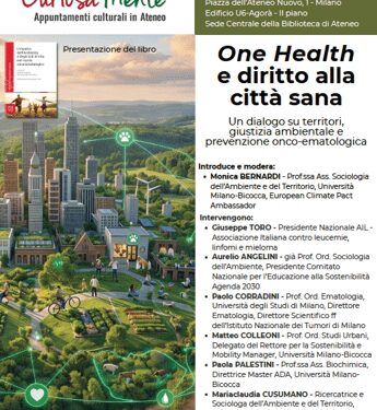 Oncoematologia, Ail presenta libro su impatto di ambiente e stili vita