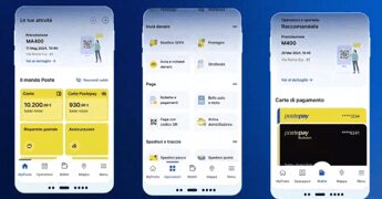 Poste Italiane, l’app ‘P’ supera 4 mln utenti giornalieri