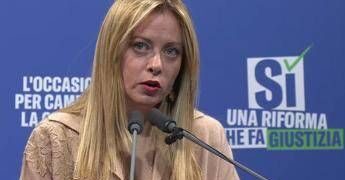 Referendum, Meloni: “Nessuno ha in mente di liberarsi della magistratura, riforma traguardo epocale”
